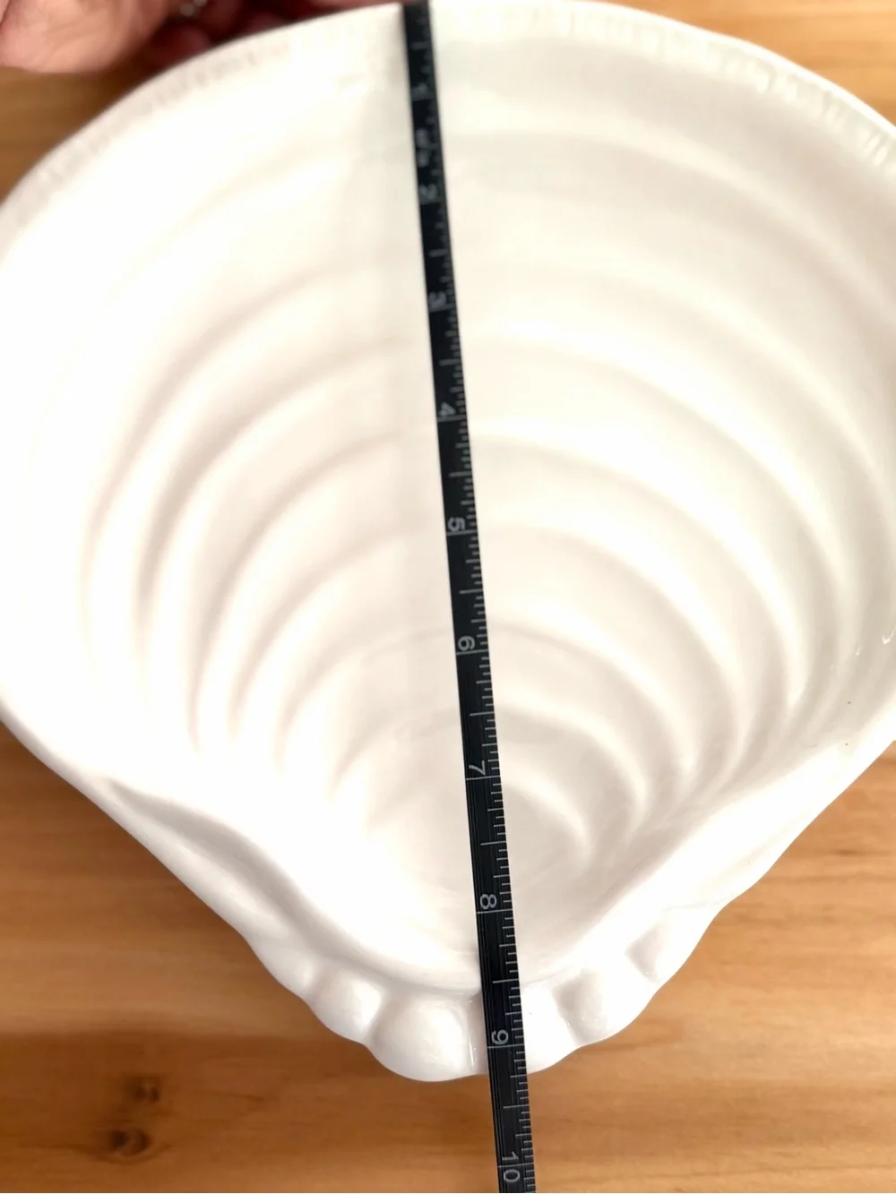 Shell Serving Plate - Pottery Barn, 9.5 inches
